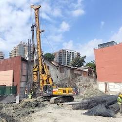 İksa İşleri - Kesişen Fore Kazık İmalatı