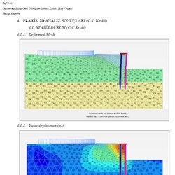 Geoteknik Tasarım - Plaxis Modeli