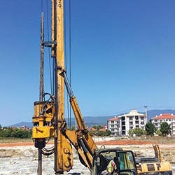 Zemin Güçlendirme İşleri - Deep Soil Mixing Uygulaması