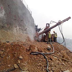 Permanent Shoring Project - Soil Nail Application