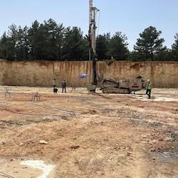 Ground Strengthening Works - Injection Drilling