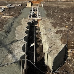 Marine Works - Guide Beam Construction