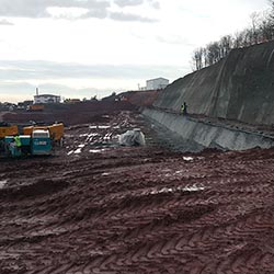 Shoring Works - Soil Nails and Shotcrete Applications