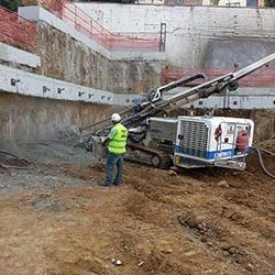 Kaptanpaşa School Project Shoring Works - Anchorage Applications