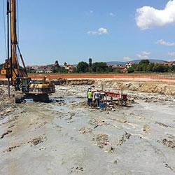 Deep Soil Mixing Applications and Loading Test
