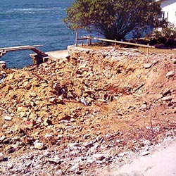 Field Overview Before Cutoff Wall Application